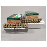 (20) Rounds 35 Remington Ammo & (17) EMPTY Brass