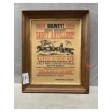 American Civil War Recruitment Sign Reproduction