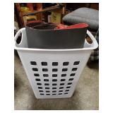 Plastic Container Of Assorted Sandpaper