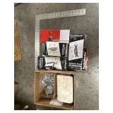Box Lot w/Switches and Metal Square