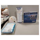 Box Lot Of Assorted Items Including Panasonic Car