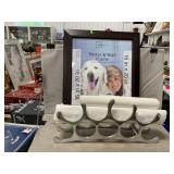 Frame, Modern Wine Bottle Rack, Railroad Calendar