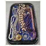 Tray Of Assorted Jewelry