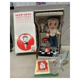 Betty Boop Soft Sculpture Varsity Girl Doll With