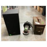 Grinder, Ammo Can, Samsung Speaker