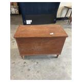 Wooden Blanket Chest