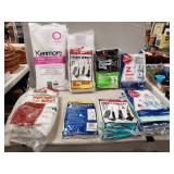 Box Lot Of Assorted Vacuum Cleaner Bags & More