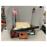 Large Mag Lite, Holsters, Bullet Mold, Gun