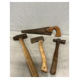Hammers, Hatchet & Hand Saw