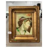 Erythraean Sibyl By Michelangelo Print On Canvas