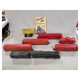 Vintage American Flyer Locomotive w/ Tender, (5)