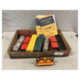 (9) Vintage S Scale Train Cars