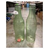 (2) Plastic Coca-Cola Banks