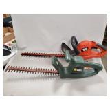 (2) Black & Decker Electric Hedge Trimmers (16" &