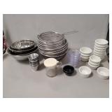 Assorted Kitchen Items Including (5) Stainless