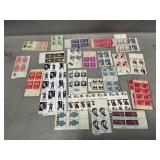 Lot Of Vintage Unposted U.S. Postage Stamps,