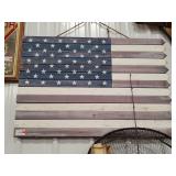Decorative Wooden American Flag (40"ï¿½27")