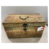 Wooden Box With Pool Ball Set