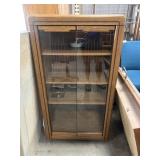 Wooden Media Cabinet