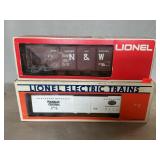 (2) Lionel O Gauge Box Cars