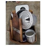 Box Lot Of Assorted Kitchen Items