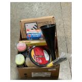 Box Lot With Auto Maintenance Supplies,