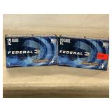 (10) Federal 12 Gauge Shotgun Shells