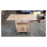 Drop Leaf Kitchen Cart