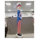 (1) "Uncle Sam" Blow Mold (36" Tall)