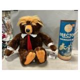 Plush ï¿½Trumpyï¿½ Bear, Vintage Erector Engineers