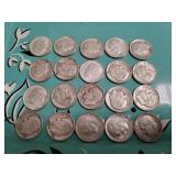 (20) U.S. Silver Dimes (90% Silver)
