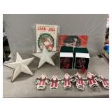 Vintage Star Light Bulbs, Czech Lead Crystal