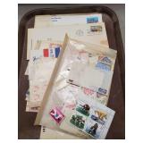 Tray Of Assorted Collector Stamps