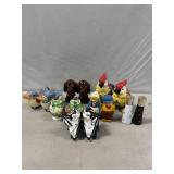 Large Lot of Salt & Pepper Shakers