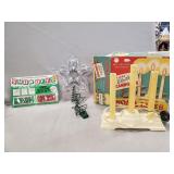 Tray Of Assorted Vintage Christmas Decorations