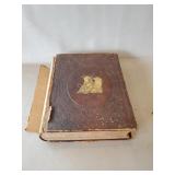 (1) Antique Holy Bible (10"×12"×3")