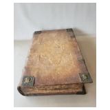 (1) Antique Holy Bible (11.5"×16"×4")