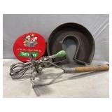 Tastykake Fruit Cake Tin w/ Kitchen Items