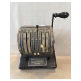 Paymaster, American Check Wrtier Company Machine,