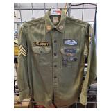 (1) Vintage U.S. Army Shirt (Size Unknown)