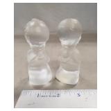 (2) Vintage Fenton Art Glass Figurines