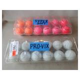 (24) Assorted Golf Balls