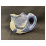 Blue Porcelain Fish Creamer