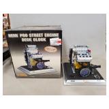 Hemi Pro Street Engine Desk Clock w/ Box (Battery