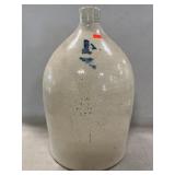 Antique Salt-Glazed 4 Gallon Stoneware Beehive Jug
