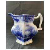 Flow Blue Pitcher, 6"