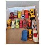 Tray Lot Of Assorted Toy Cars & Trucks