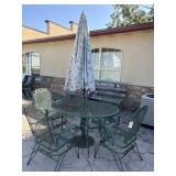 6 Piece Metal Patio Set