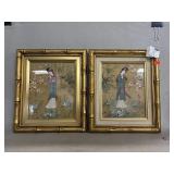 (2) Framed Art Pieces