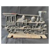 Cast Iron Train Door Stop, 10 3/4"